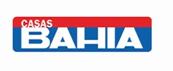 Logo das Casas Bahia - Grande rede varejista que anuncia nas telas da No Ponto Mídia